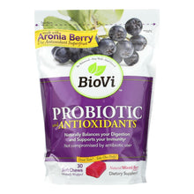 Load image into Gallery viewer, Biovi Probiotic - Antioxidant Blend - Natural Mixed Berry - 30 Soft Chews
