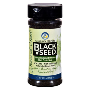 Black Seed Black Cumin Seed - Ground - 4 Oz