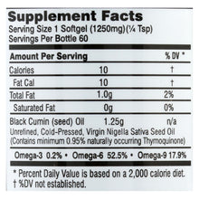 Load image into Gallery viewer, Black Seed Oil - 1250 Mg - 60 Softgel Capsules
