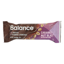 Load image into Gallery viewer, Balance Bar - Gold - Caramel Nut Blast - 1.76 Oz - Case Of 6
