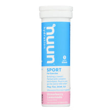 Load image into Gallery viewer, Nuun Hydration Nuun Active - Strawberry Lemonade - Case Of 8 - 10 Tablets
