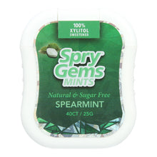 Load image into Gallery viewer, Spry Xylitol - Spearmint - Case Of 6 - 40 Count
