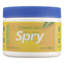 Load image into Gallery viewer, Spry Xylitol Gems - Lemon Burst - 240 Count

