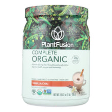 Load image into Gallery viewer, Plantfusion - Organic Plant Protein - Vanilla Chai - 1 Lb
