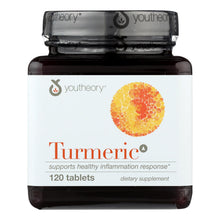 Load image into Gallery viewer, Youtheory Turmeric - Advanced Formula - 120 Tablets
