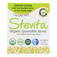 Load image into Gallery viewer, Stevita - Stevia - Spoonable - Certified Organic - 50 Packets
