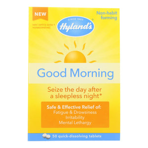 Hylands Homeopathic Good Morning - 50 Tablets