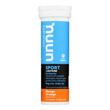 Load image into Gallery viewer, Nuun Hydration Nuun Energy - Mango Orange - Case Of 8 - 10 Tablets
