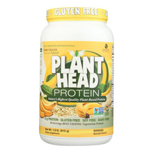 Load image into Gallery viewer, Genceutic Naturals Plant Head Protein - Banana - 1.8 Lb
