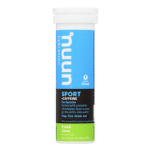 Load image into Gallery viewer, Nuun Hydration Drink Tab - Energy - Lemon-lime - 10 Tablets - Case Of 8
