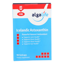 Load image into Gallery viewer, Algalife Usa Icelandic Astaxanthin 4mg- 90 Count
