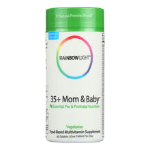Load image into Gallery viewer, Rainbow Light Multivitamin - 35+ Mom &amp; Baby - 60 Tab
