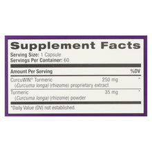 Load image into Gallery viewer, Natrol Turmeric Capsules - Extra Strength - 60 Count
