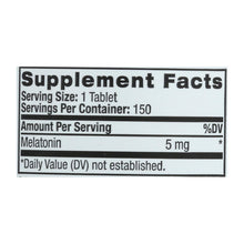 Load image into Gallery viewer, Natrol Melatonin Fast Dissolve Tablets - 5 Mg - 150 Count
