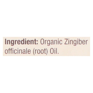 Nature's Answer - Organic Essential Oil - Ginger Root - 0.5 Oz.