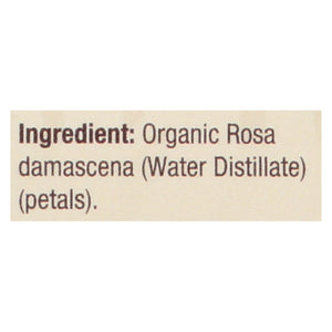 Nature's Answer - Organic Essential Oil - Rosewater - 0.5 Oz.