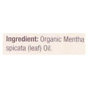 Nature's Answer - Organic Essential Oil - Spearmint - 0.5 Oz.