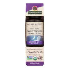 Load image into Gallery viewer, Nature&#39;s Answer - Organic Essential Oil Blend - Night Snooze - 0.5 Oz.
