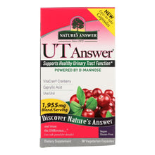 Load image into Gallery viewer, Nature's Answer Ut Answer Dietary Supplement  - 1 Each - 90 Vcap
