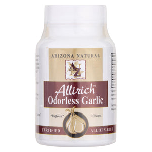 Arizona Natural - Allirich Odorless Garlic - 100 Count