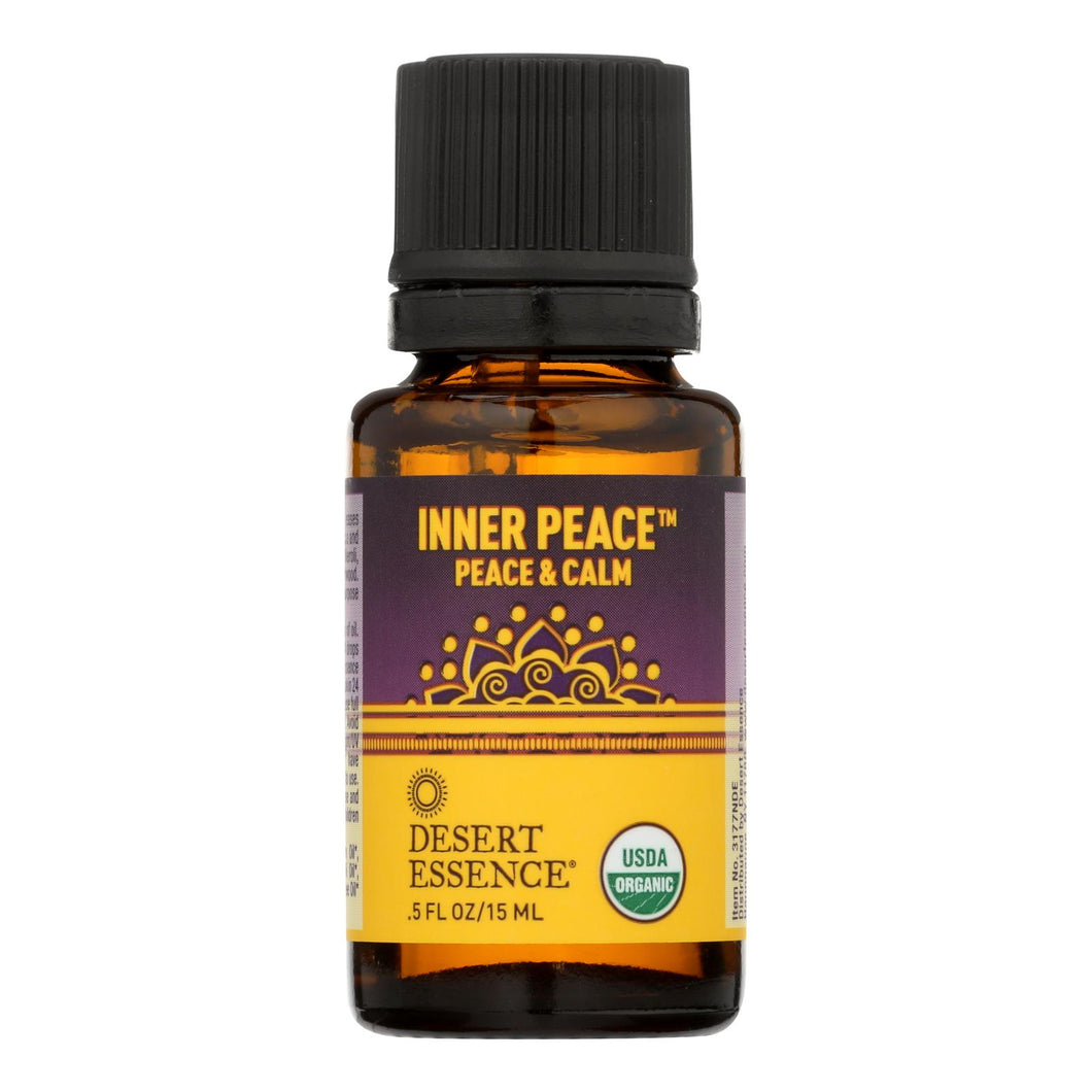 Desert Essence - Essential Oil - Inner Peace - Case Of 1 - .5 Fl Oz.