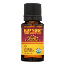 Load image into Gallery viewer, Desert Essence - Essential Oil - Sharp Thought - Case Of 1 - .5 Fl Oz.
