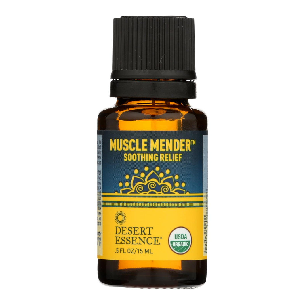 Desert Essence - Essential Oil - Muscle Mender - Case Of 1 - .5 Fl Oz.