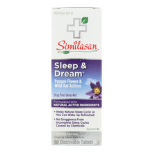 Load image into Gallery viewer, Similasan Sleep &amp; Dream - Pasque Flower &amp; Wild Oat Actives - 60 Count
