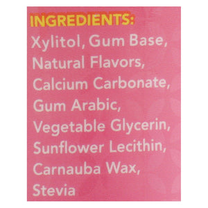 Spry Xylitol Gum - Stronger Longer Bubblegum - Case Of 6 - 55 Count