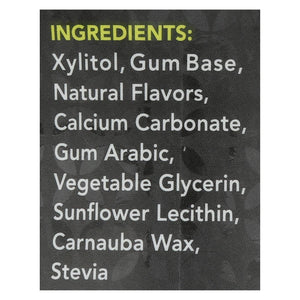 Spry Xylitol Gum - Stronger Longer Licorice - Case Of 6 - 55 Count