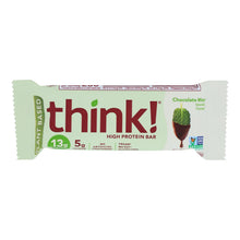 Load image into Gallery viewer, Think! Thin Plant Based Protein Bar - Chocolate Mint - Case Of 10 - 1.94 Oz
