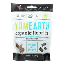 Load image into Gallery viewer, Yumearth Organics Licorice - Organic - Black - Soft - Case Of 12 - 5 Oz
