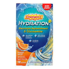 Load image into Gallery viewer, Emergen-c Electrolyte Replenishment &amp; Glucosamine Sports Drink Mix - 1 Each - 18 Pkt
