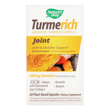 Load image into Gallery viewer, Nature's Way Turmerich Joint, Joint  - 1 Each - 60 Vcap
