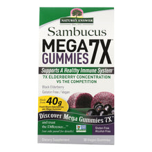 Load image into Gallery viewer, Nature's Answer Sambucus - Mega - Gummies - 7x - 30 Count
