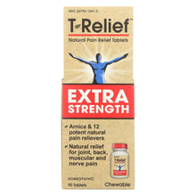 Load image into Gallery viewer, T-relief - Natural Pain Relief Tablets - Extra Strength - 90 Count
