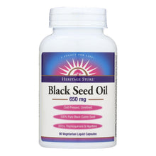 Load image into Gallery viewer, Heritage Store Black Seed Oil Dietary Supplement  - 1 Each - 90 Vcap
