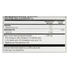 Load image into Gallery viewer, Heritage Store Black Seed Oil Dietary Supplement  - 1 Each - 90 Vcap
