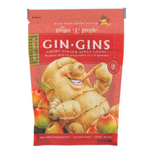 Load image into Gallery viewer, Ginger People Chewy Ginger Candy - Spicy Apple - Case Of 12 - 3 Oz.
