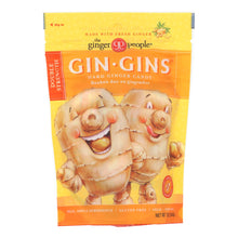 Load image into Gallery viewer, Ginger People - Gin Gins Hard Ginger Candy - Double Strength - Case Of 12 - 3 Oz.
