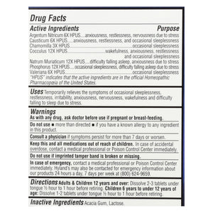 Hylands Homeopathic - Rest Tablets - 1 Each - 50 Tab