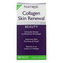 Load image into Gallery viewer, Natrol - Collagen Skin Renewal - 1 Each - 120 Tab
