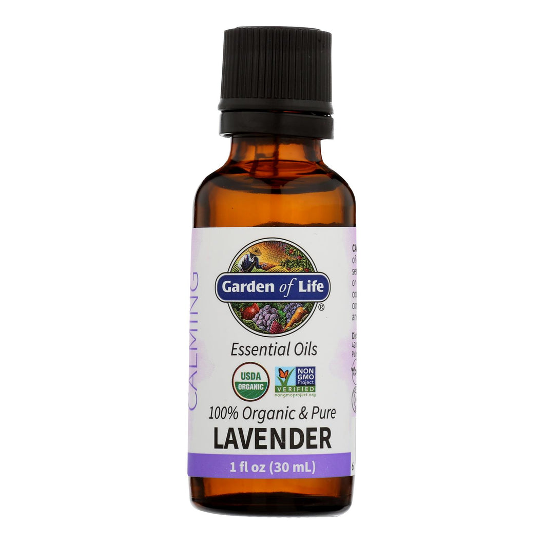 Garden Of Life - Essential Oil Lavender - 1 Fz