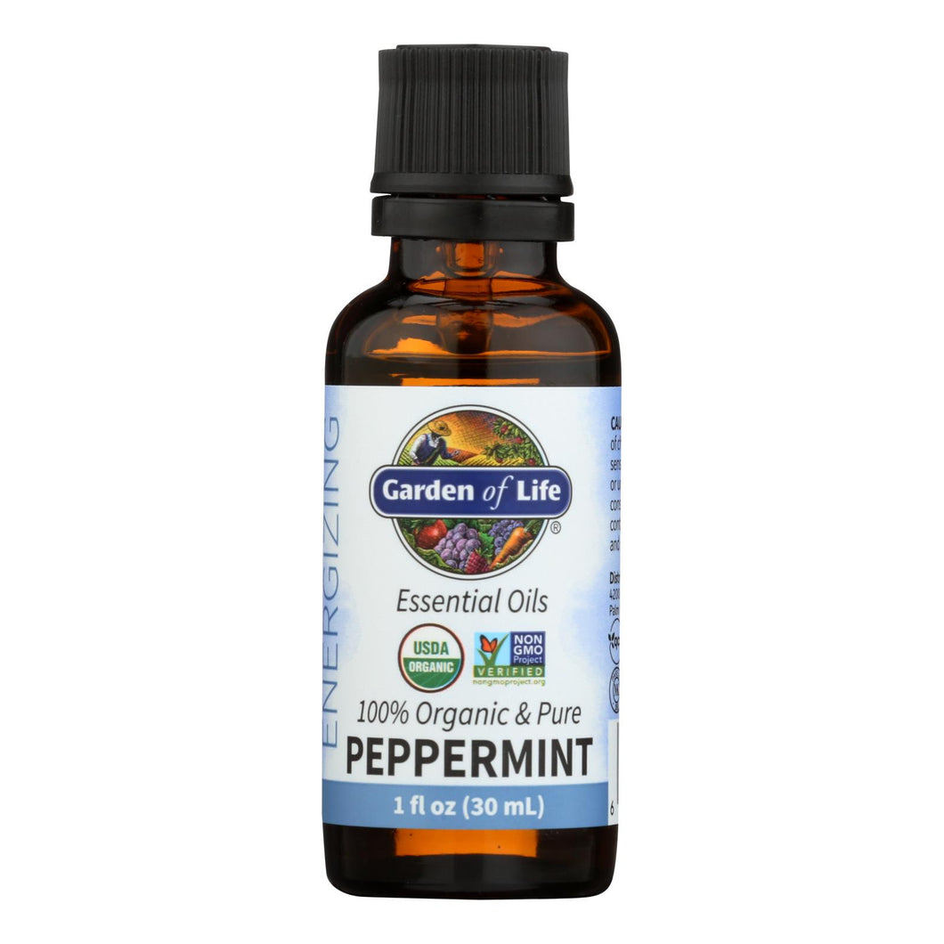 Garden Of Life - Essential Oil Peppermint - 1 Fz