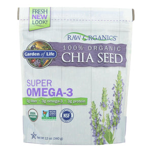 Garden Of Life - Raw Organics Chia Seed - 12 Oz