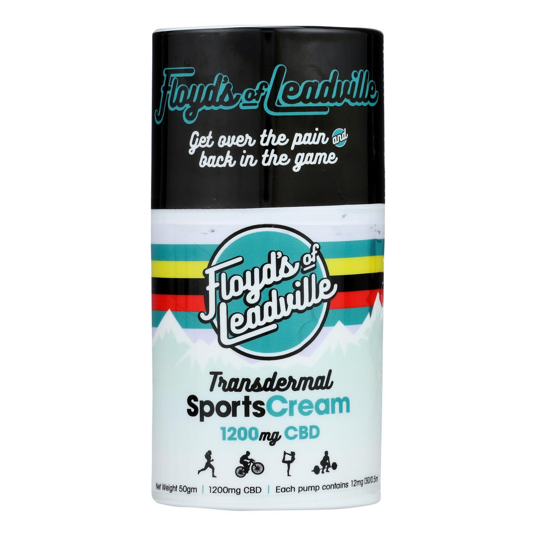 Floyd's Of Leadville - Cbd Sports Cream 1200 Mg - Case Of 6 - 50g