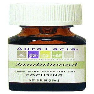 Aura Cacia - Essential Oil - Sandalwood - .5 Oz